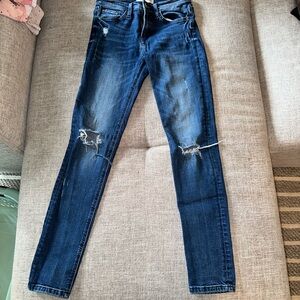 Flying Monkey skinny distressed jeans